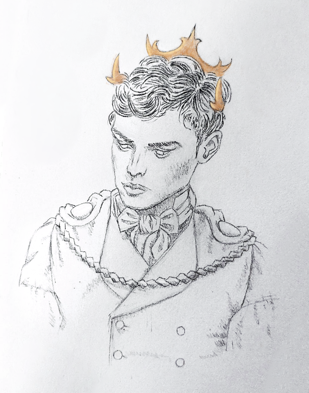 Dessin de la reine Srahn Hôte