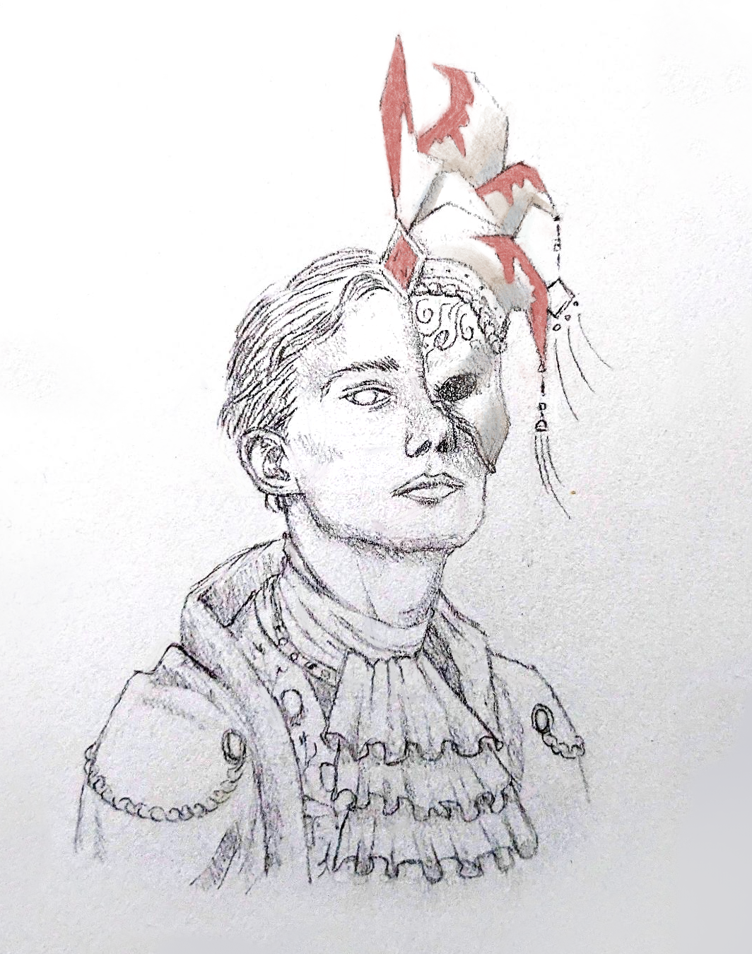 Dessin de la reine Srahn Hôte